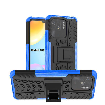Xiaomi Redmi 10C, Schutz Hülle Handy Tasche Outdoor Case Back Cover TPU Bumper 