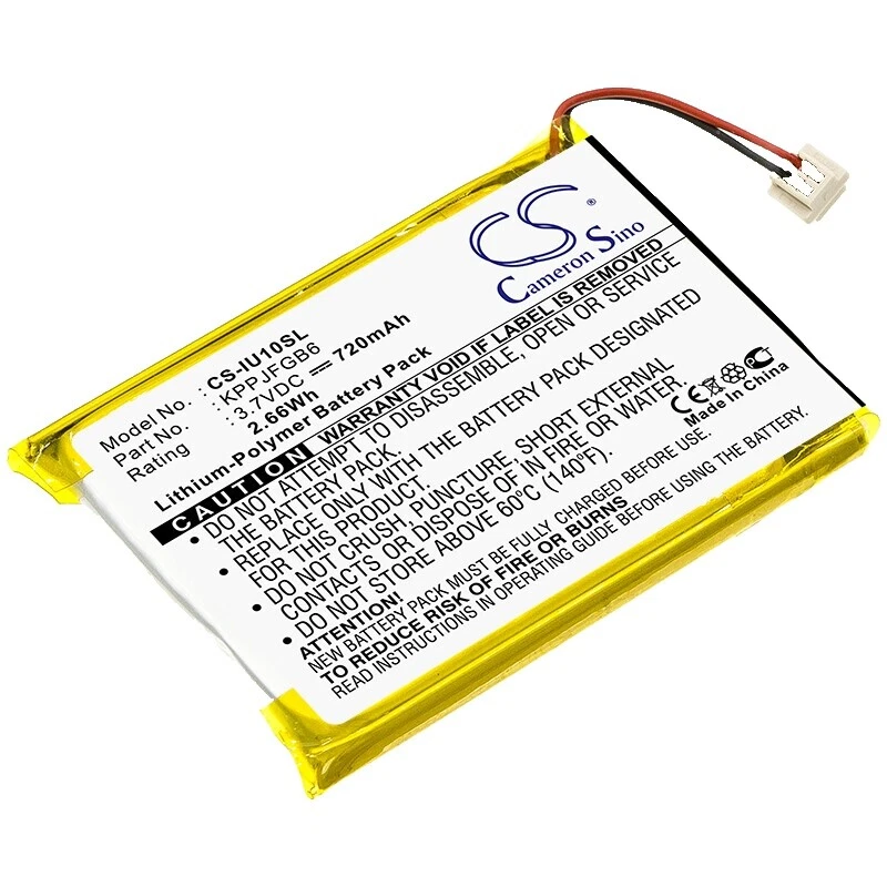 Reproductor de audio Baterías específica del dispositivo para iRiver