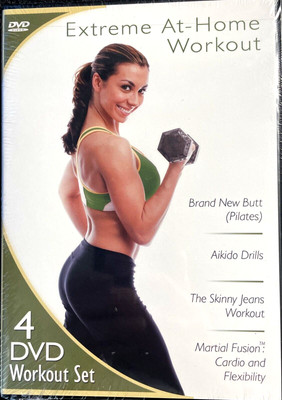 4 DVD Workout Set, Extreme At-Home Workout, New Years Resolution Time, BRAND NEW