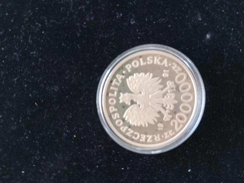 1991 Poland, 200 000zl "XVI Zimove Igrxyska Olimpijskie-Albertville 1992" PROOF  - Image 4 of 4