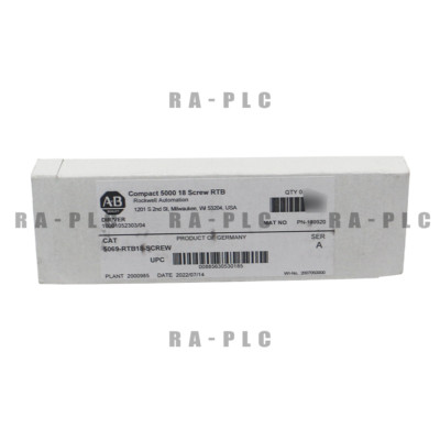 New  AB 5069-RTB18-SCREW 5069 Compact I/O 18 pins Screw type terminal block kit