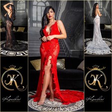 Koucla Dress Evening Red-Carpet Gala Maxi Dress Party Embroidery Milax-Fashion