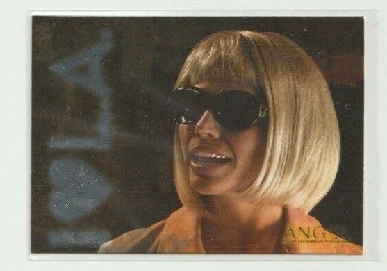Angel Season 1 LA Trading Card featuring Charisma Carpenter as Cordelia