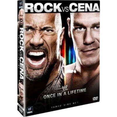 WWE: Once in a Lifetime - The Rock vs. John Cena (DVD, 2012, 3