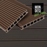 Wpc Premium Terrassendiele Muster Handmuster Dunkelbraun Terrasse Holzdiele