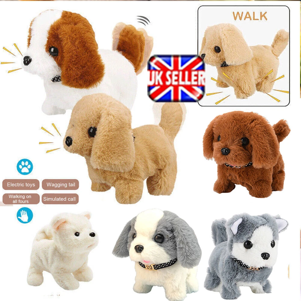 Barking stuffed dog toy sale