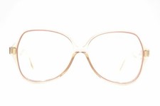 Vintage Terri Brogan 8627 Optyl Brown Oval Glasses Frame Eyeglasses NOS