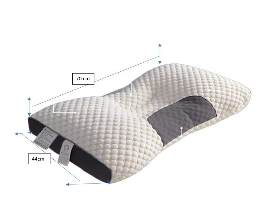 Antibacterial Pillow, Soy Fiber, Massage, SPA/Cervical Pillow - Image 3 of 4