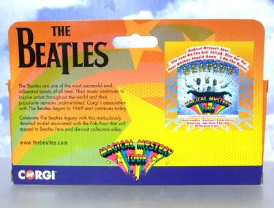 Corgi Magical Mystery Tour Bus – The Beatles – Réplique 145 Mm – Collectionneur Adulte