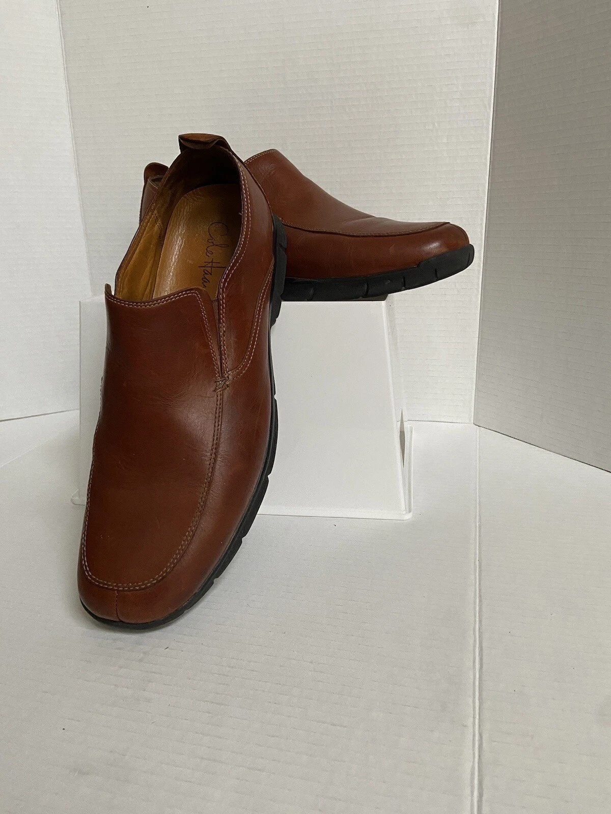 NIKE Mocassino da guida Cole Haan slip on pelle marrone taglia 12