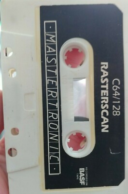 Rasterscan (Mastertronic 1986) Commodore C64 Kassette (Tape) 100 % ok 