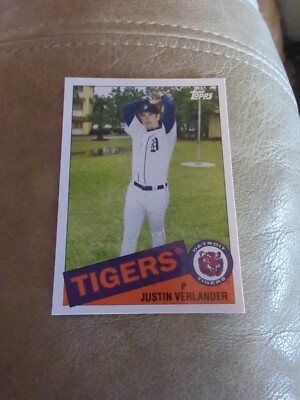 #ad 2008 Topps Trading Card History Justin Verlander #TCH32 Tigers $0.99