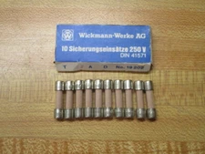 Wickmann-Werke 19202-2A Littelfuse Fuse T2/250D (Pack of 10)