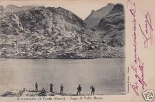 # S. DALMAZZO DI TENTA: LAKE OF VALLEY MASCA - 1902