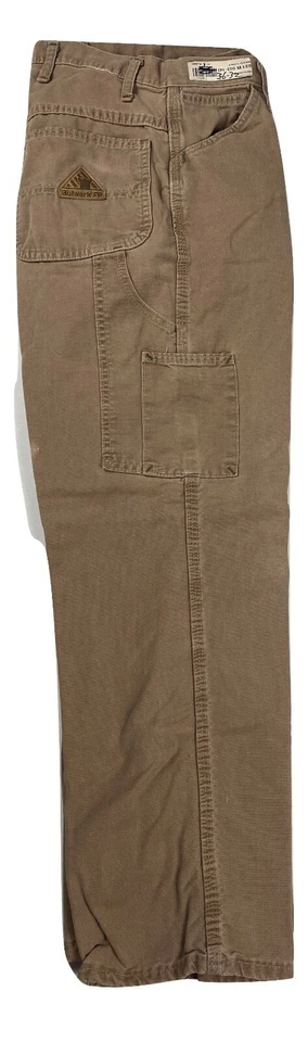 Bulwark Flame Resistant Dungarees Hammer Loop Carpenter Pants FR Midweight CAT2 - Image 2 of 4