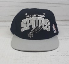 Mitchell Ness San Antonio Spurs NBA Large Print Snapback Hat Cap
