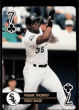 1992 U.S. Playing Card Co Baseball Aces Playing Cards #7C Frank Thomas White Sox