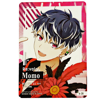 Momo Idolish7 Trading Card Yukito Orikasa Bandai Re:Vale Japan Anime Collectible