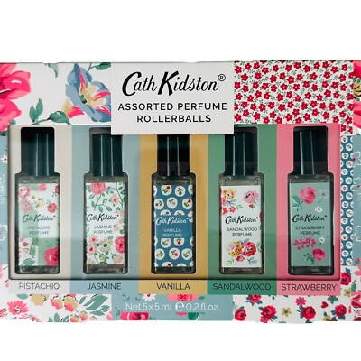 Mother's Day Gift Cath Kidston Perfume Strawberry Vanilla Jasmine Pistachio  Set
