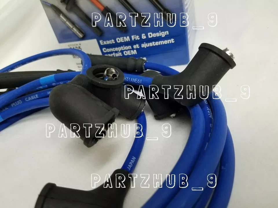 Juego de cables de bujías NGK, aptos para Máxima 240Z 260Z 280Z 280ZX 810 8105 / NE61 Foto 4 de 4