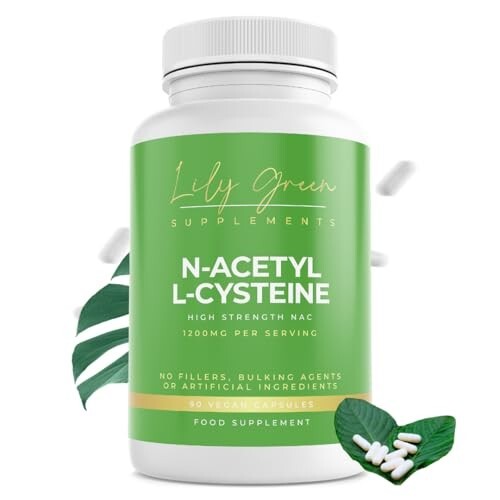 Lily Green N Acetyl Cysteine Capsules | Liver Detox NAC Supplement