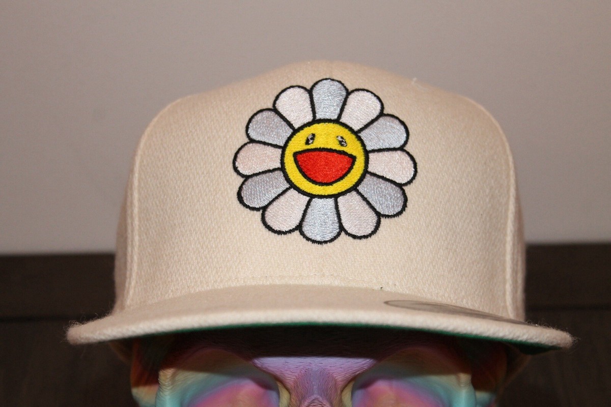 New Takashi Murakami Flower Snap Back Hat | eBay