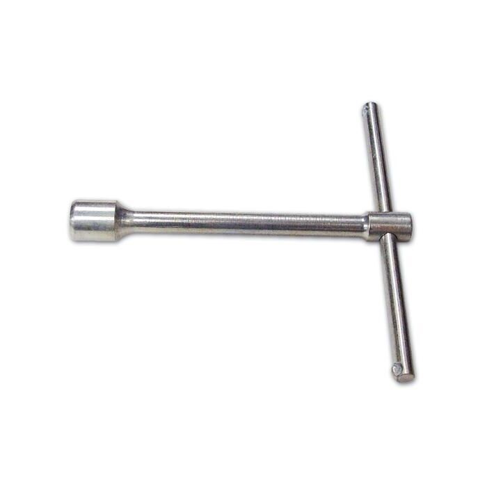 Chiave a T Lilliput misura 12 mm Lunghezza 140 mm in acciaio finitura zincata