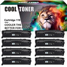 8 PACK Toner 119A for Canon 119 imageClass MF6160dw MF414dw MF5950dw MF5960dn