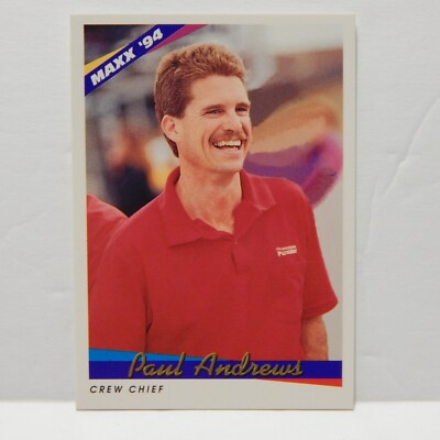 NASCAR Paul Andrews Card 157