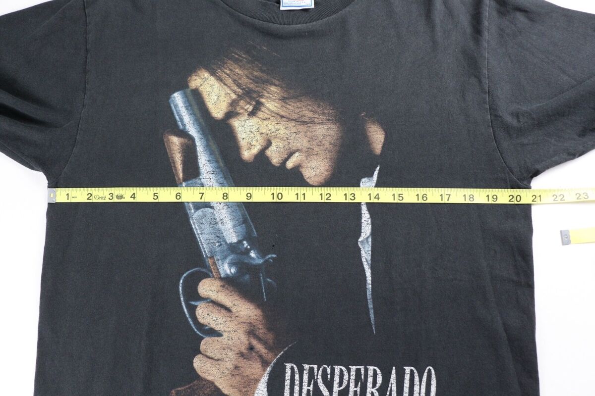 Vintage Desperado Movie Shirt Tee Black T-Shirt 1995 L Large Vintage Desperado Movie Shirt Tee Black T-Shirt 1995 L Large