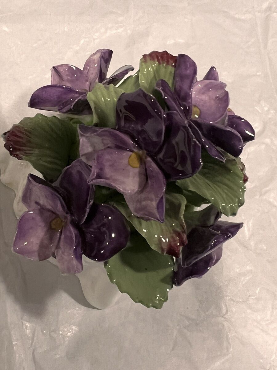 Vintage Aynsley November Violet Fine Bone China Bouquet 3 Vintage Aynsley November Violet Fine Bone China Bouquet 3