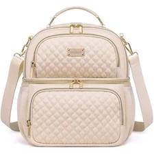 Lunch Bag for WomenDual Compartment Lunch Box for Women Lunch Tote for WorkIn...