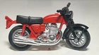 Matchbox Lesney #18 Red/Black Hondarora Motorcycle w/Silver Wheels