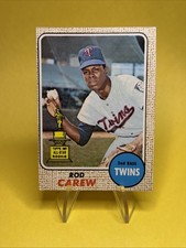 1968 Topps Rod Carew #80 Miscut But Nice! *Great Set Filler For NM Set!*