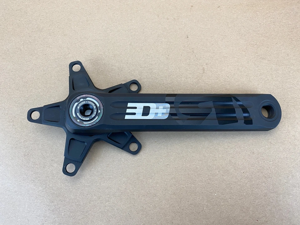 Braços de manivela Rotor 3D+ Inpower - Road 175mm - Imagem 2 de 4