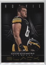 2012 Panini Black Rookie Gold 30/49 David DeCastro #125 7eo
