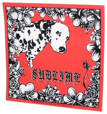 Sublime Lou Dog Long Beach California (1999) CD Visionary Licensed Sticker