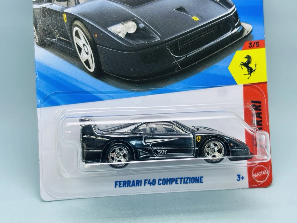 Hot Wheels 2026 Super Treasure Hunt STH # Ferrari F40 Competizione Int Card Mint - Image 3 of 4