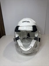 Century Full Headguard Sparring Headgear With Face Shield White Adult S Small