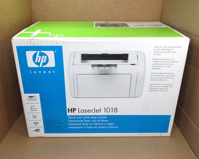New HP LaserJet 1018 Standard Laser Printer Black & White CB419A SEALED BOX