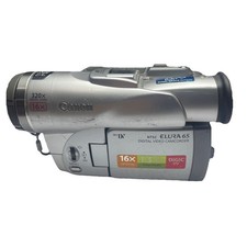 Canon ELURA 65 Camcorder FOR PARTS OR REPAIR
