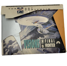 Star Trek The Art Portfolio Visions Of The Final Frontier 1991 25th Anniversary