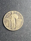 1928 U.S. Standing Liberty Quarter - SILVER $1/4 - Solid VG     stk#p88