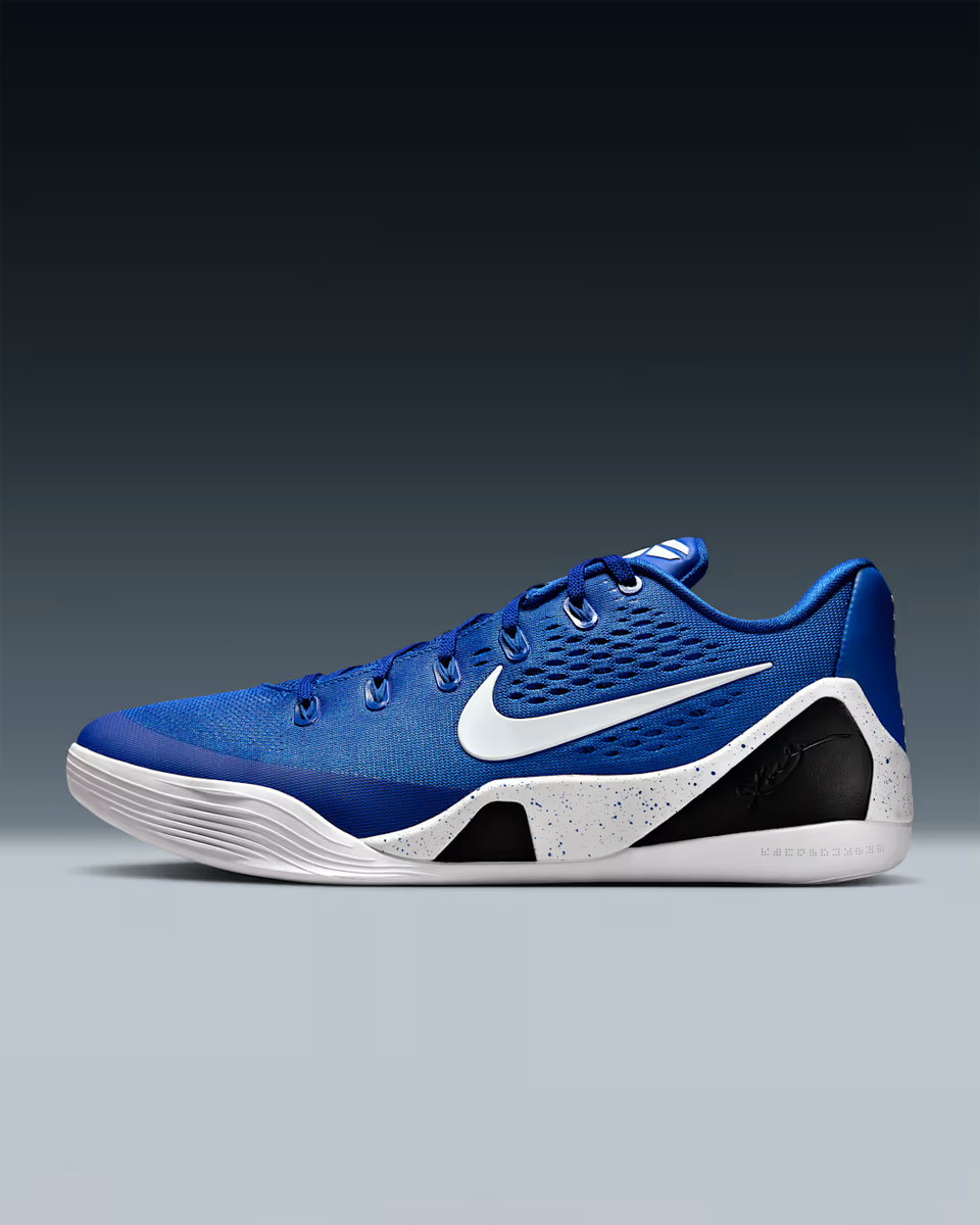 Kobe IX Elite Low EM Protro Basketball Shoes Royal Blue Men's