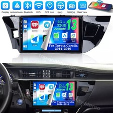 Android13 For Toyota Corolla 2014-2016 CarPlay Car Stereo Radio 2G 32G GPS Navi
