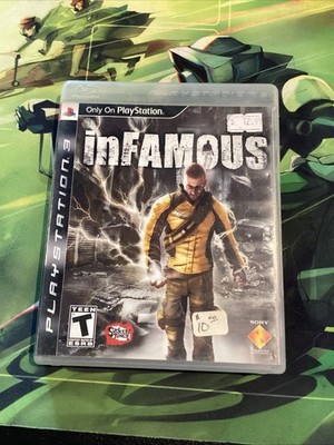 Infamous - Sony PlayStation 3 (PS3) 2009, with Manual