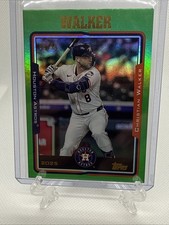 2025 Topps Archives - 2005 Topps Christian Walker #282 Green #2/99 Astros SP