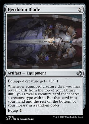Heirloom Blade 303 U Normal LCC MTG NM