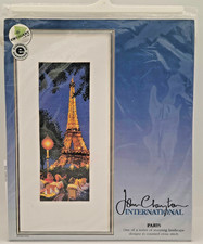 Heritage Crafts Int'l John Clayton PARIS Counted Cross Stitch Kit NEW FREE SHIP