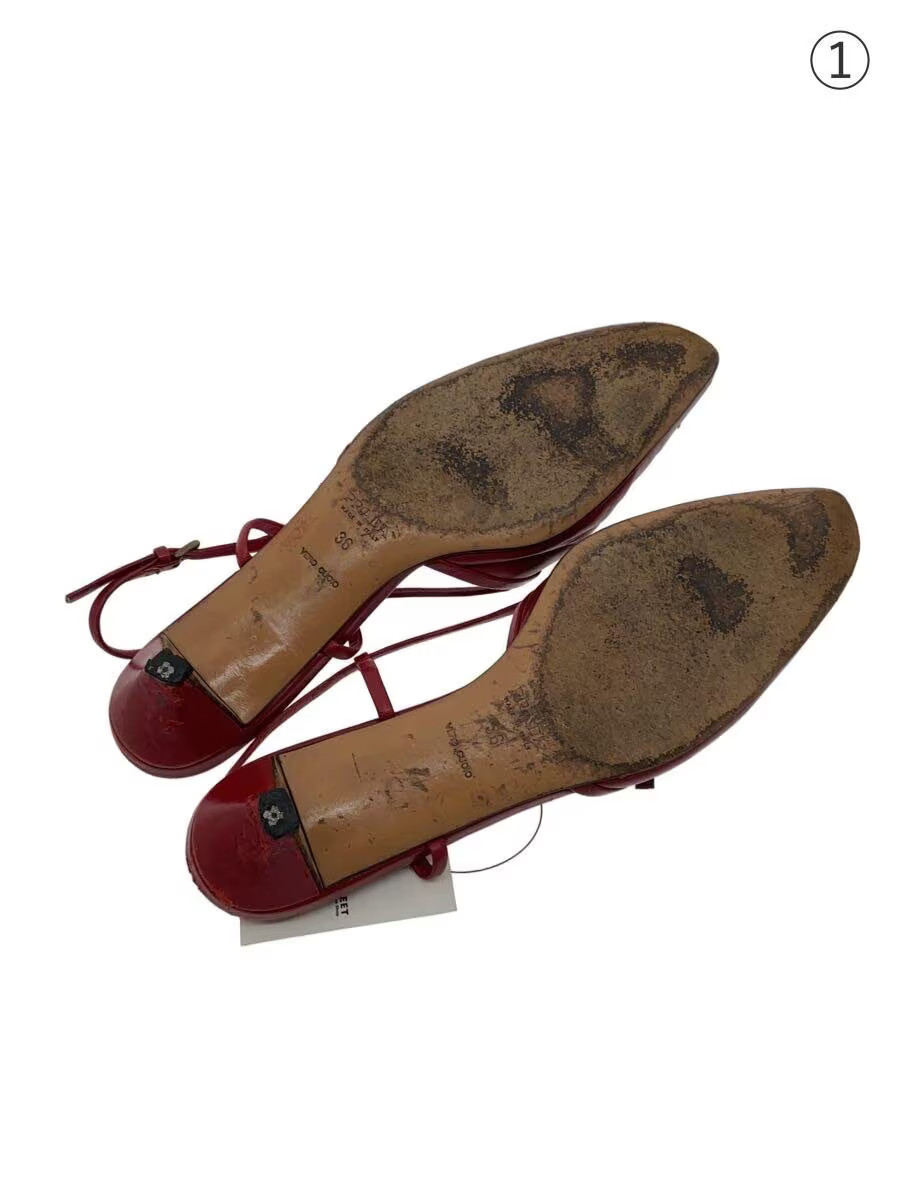 Prada Sandals 36 Red Jlk28 thumbnail 4